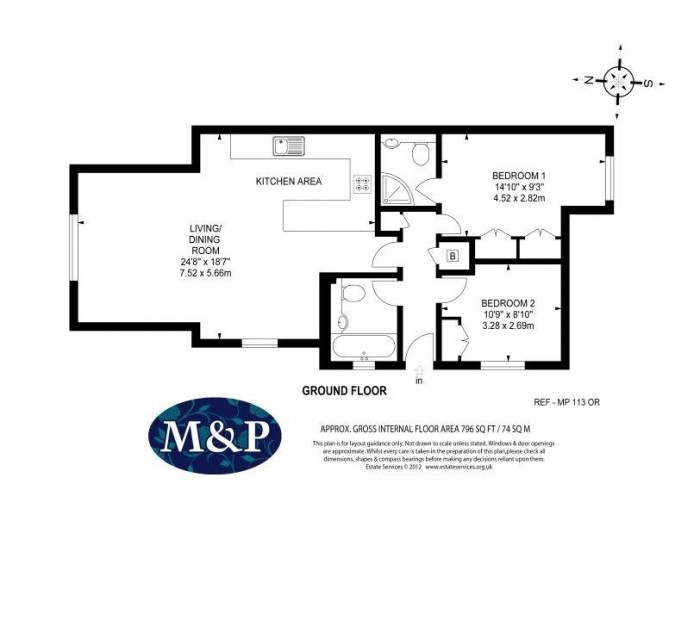Oxford Road, Wokingham, 2 bedroom, Apartment