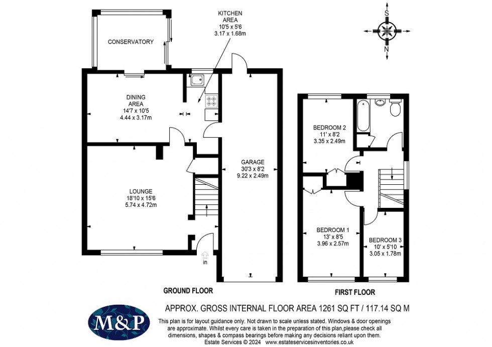 Floorplan for Fordwells Drive, The Warren, Bracknell