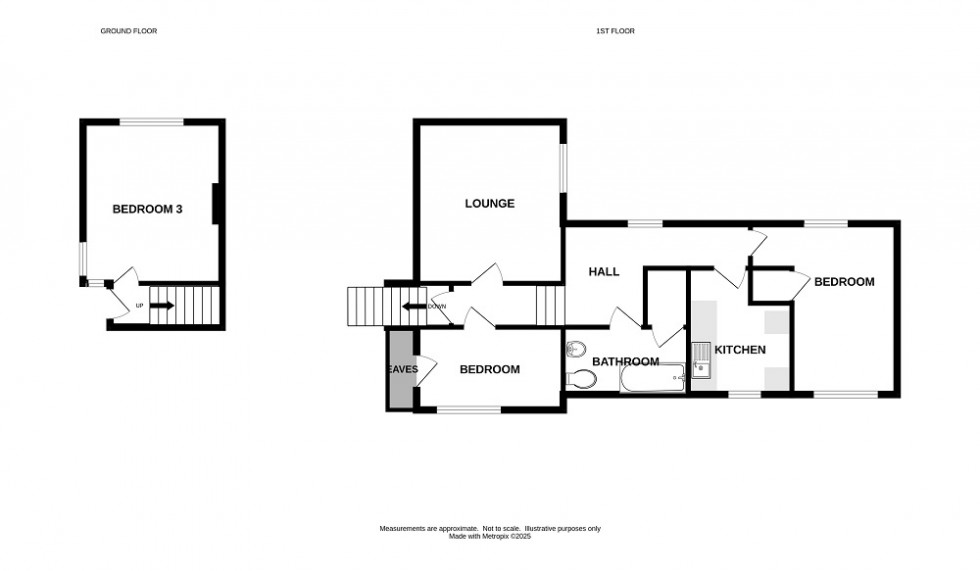 Floorplan for Hurst Village Store and Post Office, The Street, Hurst
