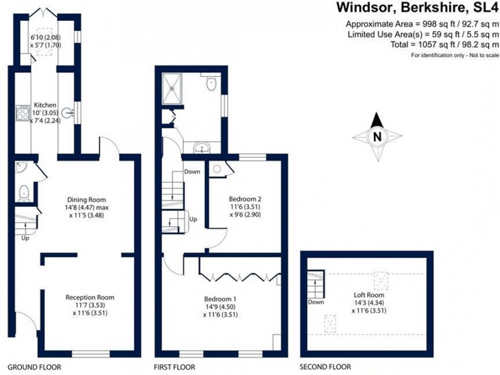 Floorplan for St Marks Place, Windsor