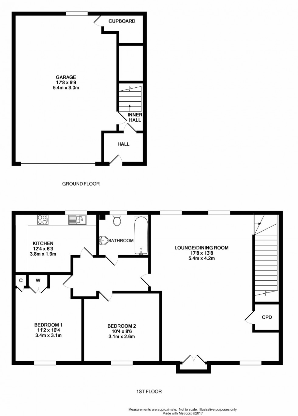Floorplan for William Heelas Way, Wokingham