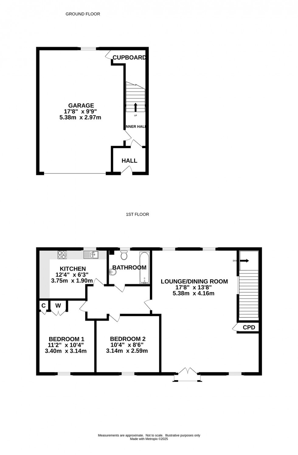 Floorplan for William Heelas Way, Wokingham