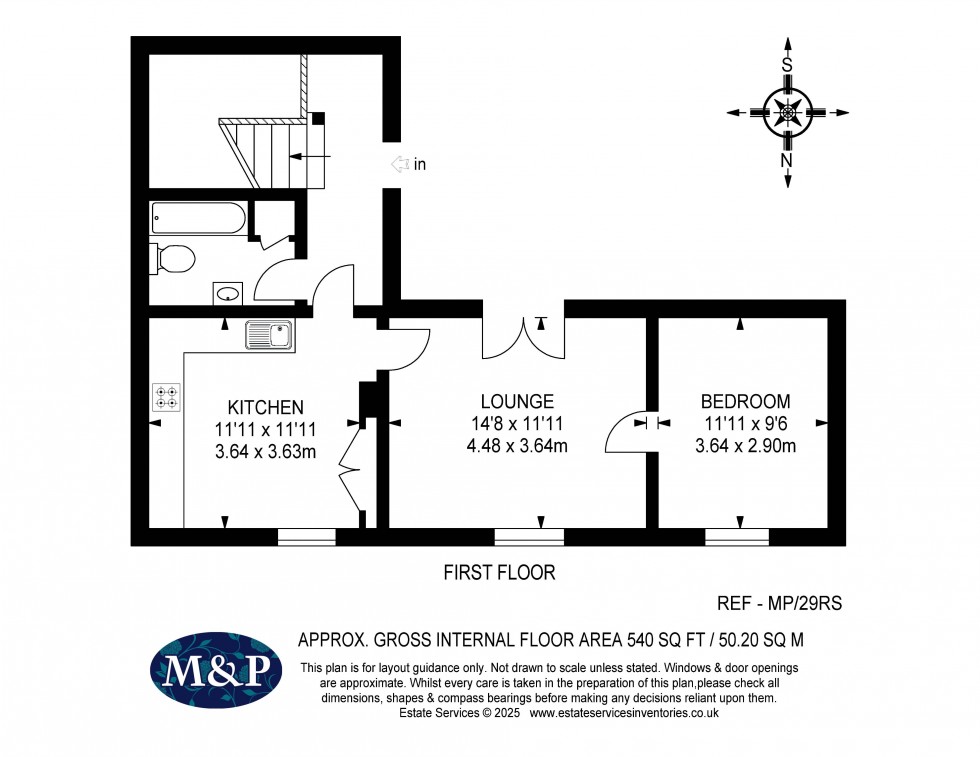 Floorplan for Rose Street, Wokingham