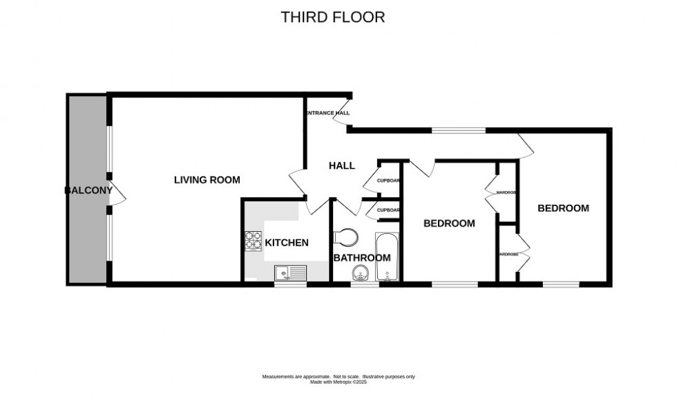 Floorplan for Crockhamwell Road, Woodley