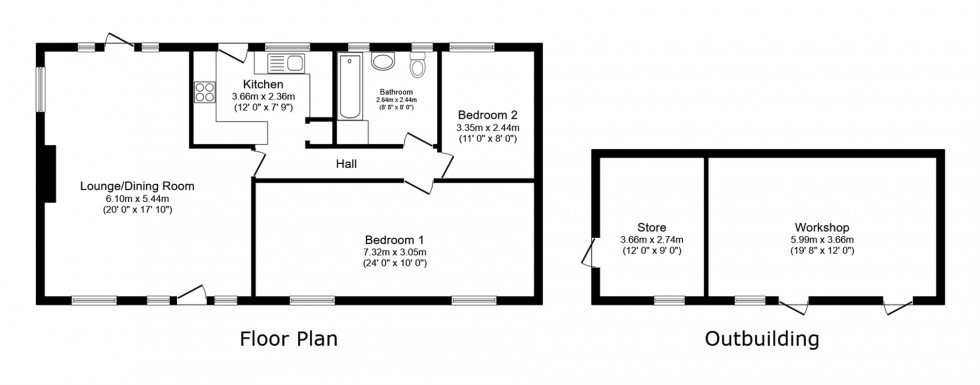 Floorplan for Cranford Park Drive, Yateley