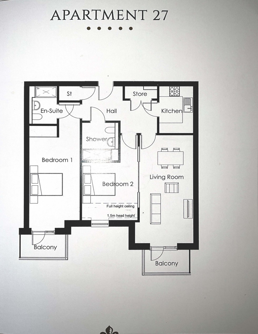 Floorplan for Fleur De Lis, Wiltshire Road, Wokingham