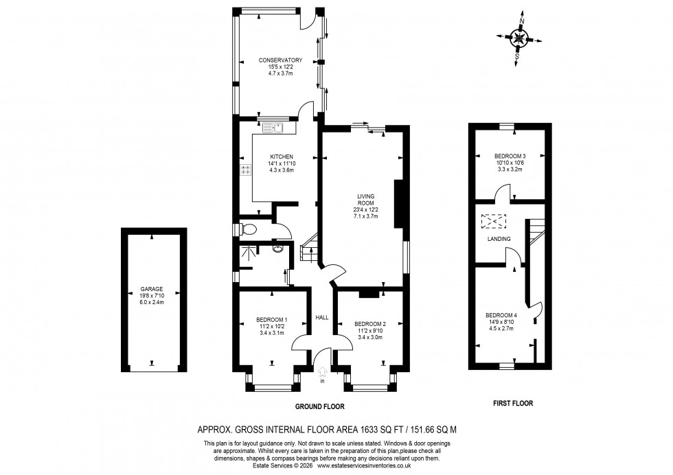 Floorplan for Binfield Road, Bracknell