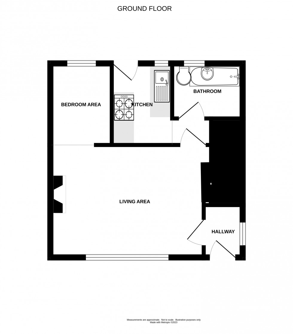 Floorplan for Longs Way, Wokingham