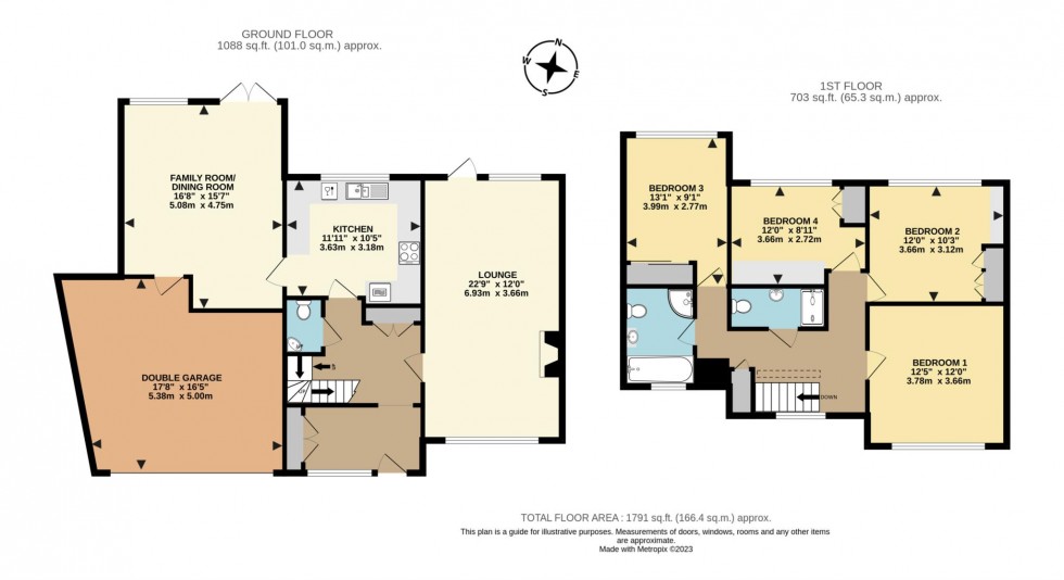 Floorplan for Kennedy Gardens, Earley