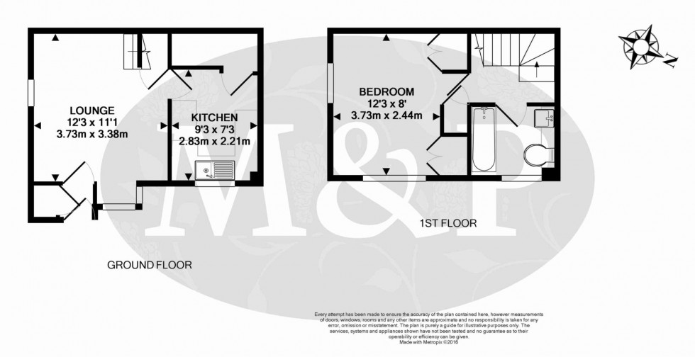 Floorplan for Marefield, Lower Earley, Reading