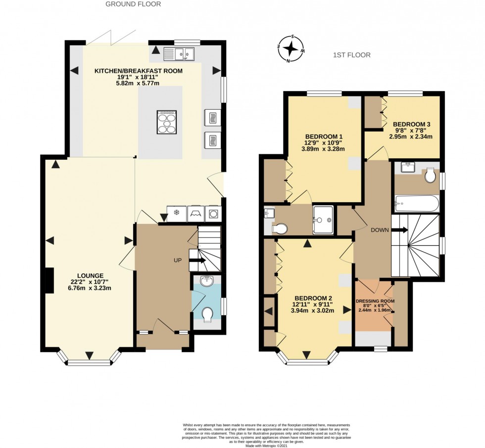 Floorplan for Redhatch Drive, Earley, Reading