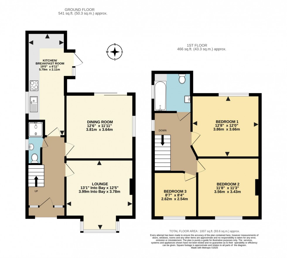 Floorplan for Wokingham Road, Earley, Reading