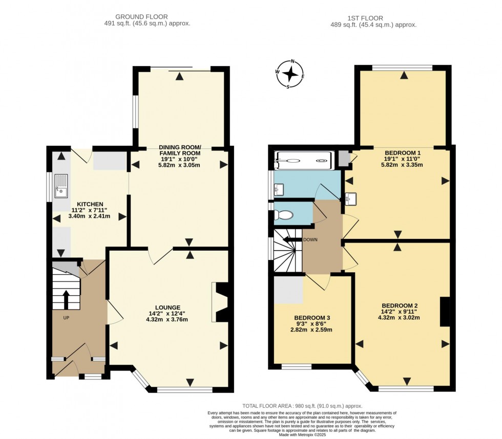 Floorplan for Sevenoaks Road, Earley, Reading