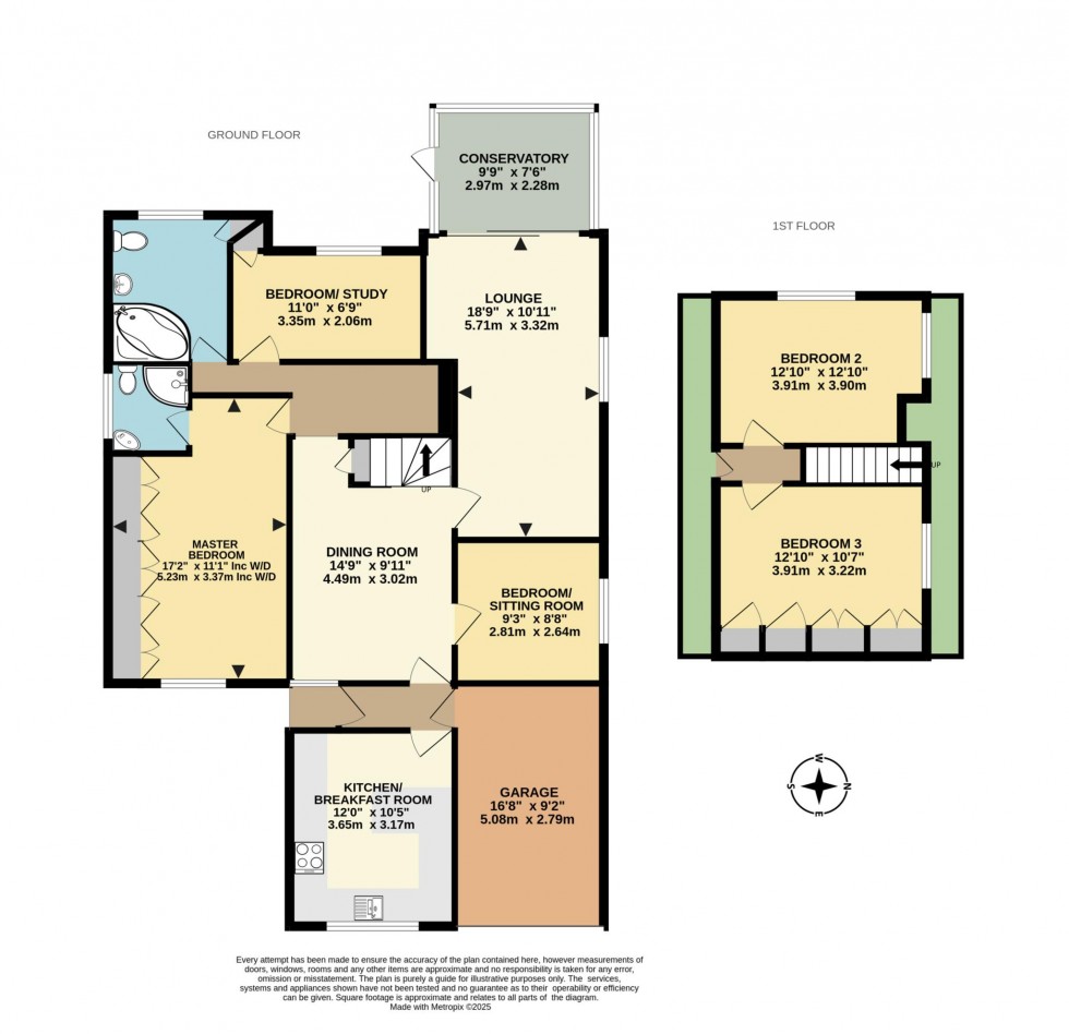 Floorplan for Oatlands Road, Shinfield, Reading