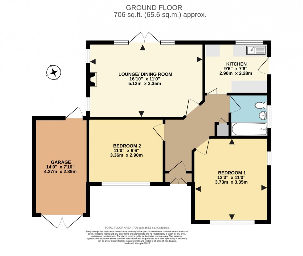 Floorplan for Hartsbourne Road, Earley, Reading