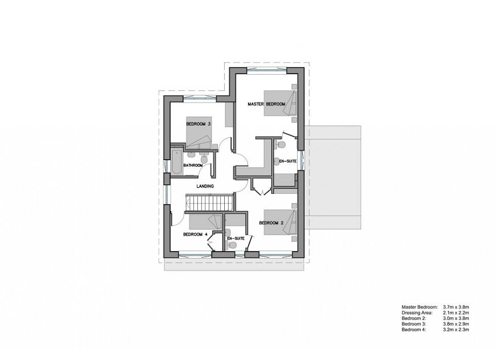 Floorplan for Evesham Place, Wokingham