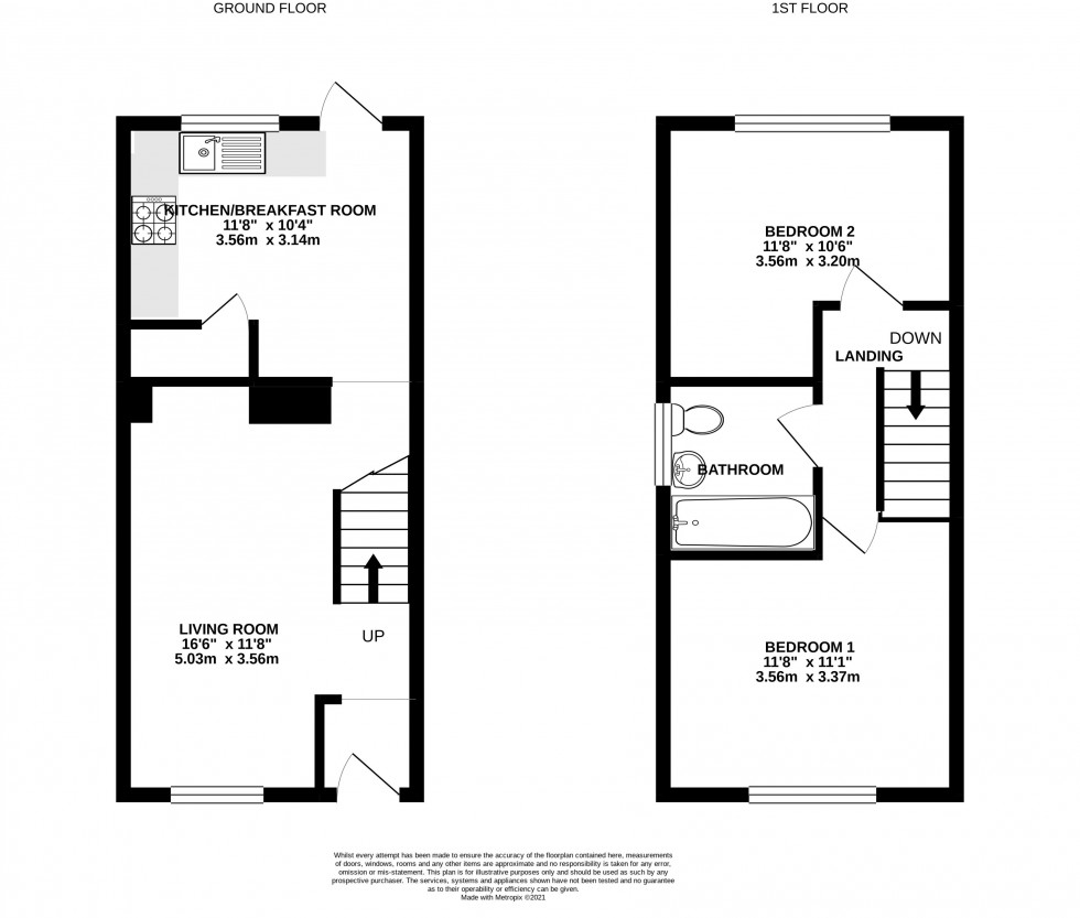 Floorplan for Oleander Close, Crowthorne
