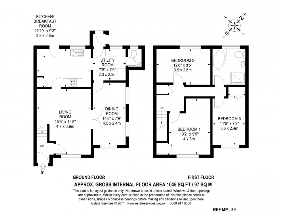 Floorplan for Jupiter Way, Wokingham