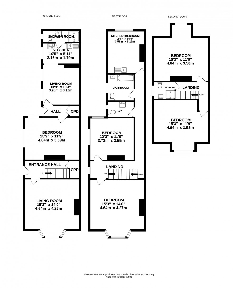 Floorplan for Waverley Road, Reading